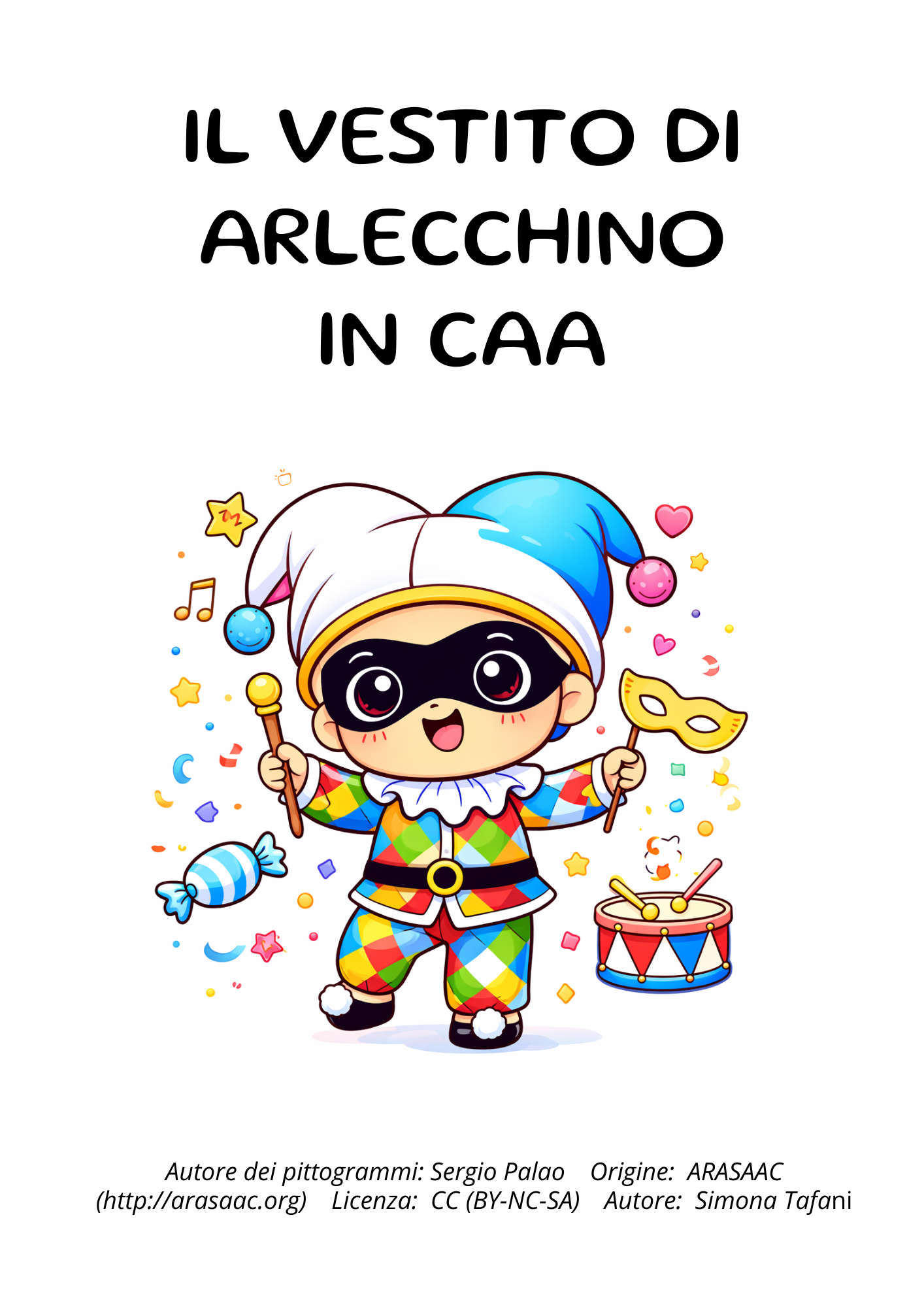 La storia del vestito di Arlecchino